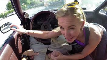 XXX PAWN - Blonde Bimbo Tries To Sell Her Car, Ends Up Selling Herself